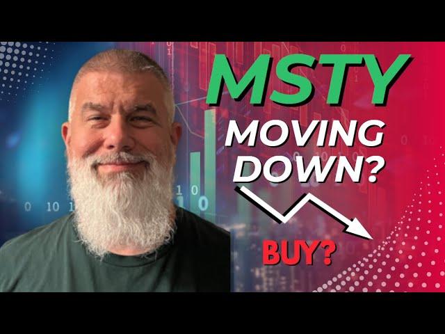 MSTY moving DOWN... Watching for a BUY!