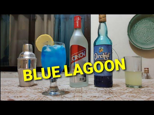 How to make BLUE LAGOON Cocktail |CHARCOAL TV