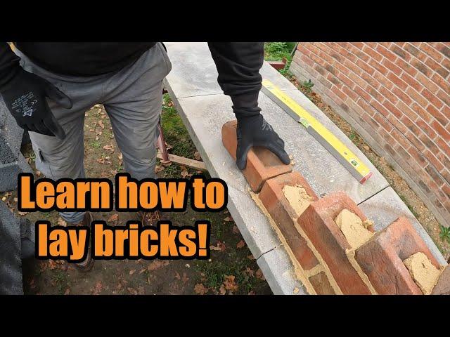 Bricklaying - Learn How To Lay To a Line!