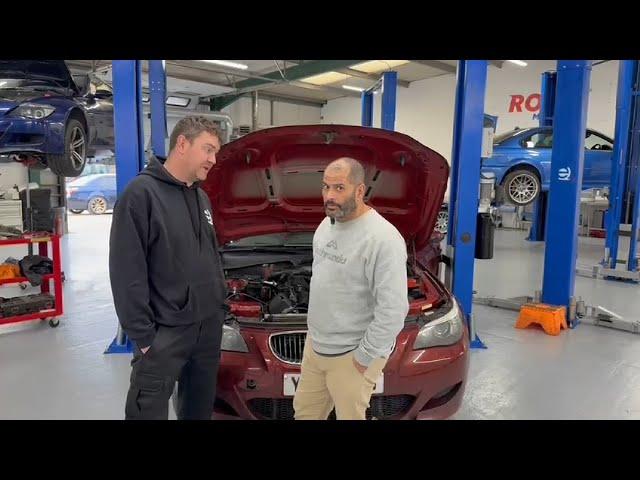 Chris Harris on Cars: E61 M5 update. We have engine problems!