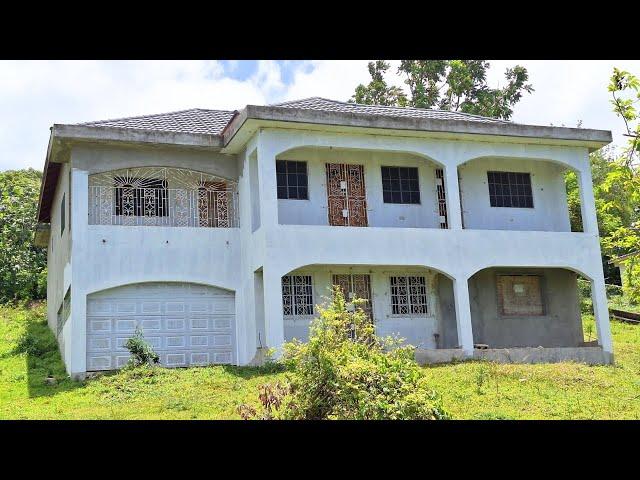 Unfinished 4 Bedroom 3 Bathroom House For Sale At Fernandez Gardens, Boscobel, St Mary, Jamaica