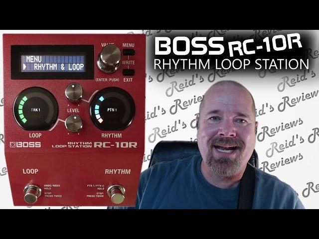 hard to conquer? BOSS RC-10R Rhythm Loop Station DEMO RC10R Looper Guitar Pedal Review Reids Reviews