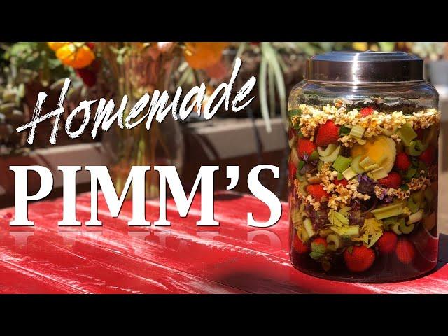 HOMEMADE PIMM'S LIQUEUR - What??  How could this be homemade?