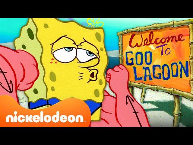 Bob l'éponge va à la plage pendant 45 minutes ! | Nickelodeon France