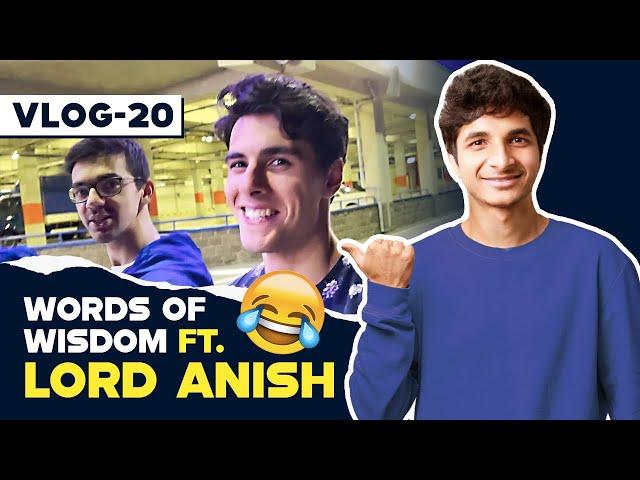 Banter with Lord Anish Giri ft. Aryan Tari #VLOG20