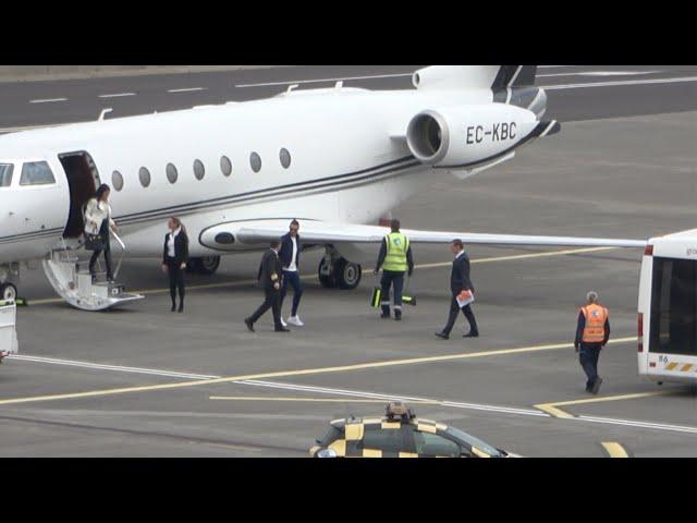 CRISTIANO RONALDO GULFSTREAM LANDING AT MADEIRA To Visit his Mum At The Hospital 03.03.2020