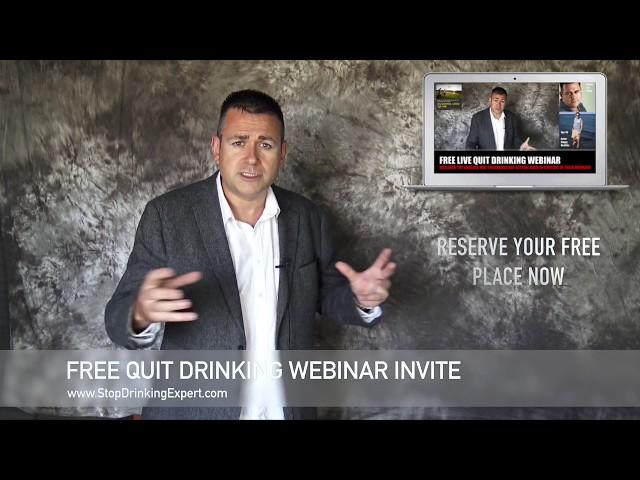 Free Quit Drinking Webinar With Craig Beck The Stop Drinking Expert