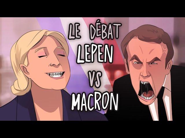 Résumé du débat Lepen VS Macron - ACTU ANIMÉE #13