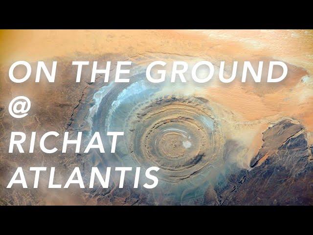 Evidence From The Ground That The Richat Structure Is Atlantis