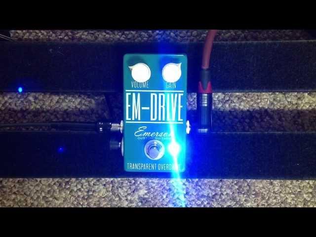 Em Drive Transparent Overdrive by Emerson Custom Guitars