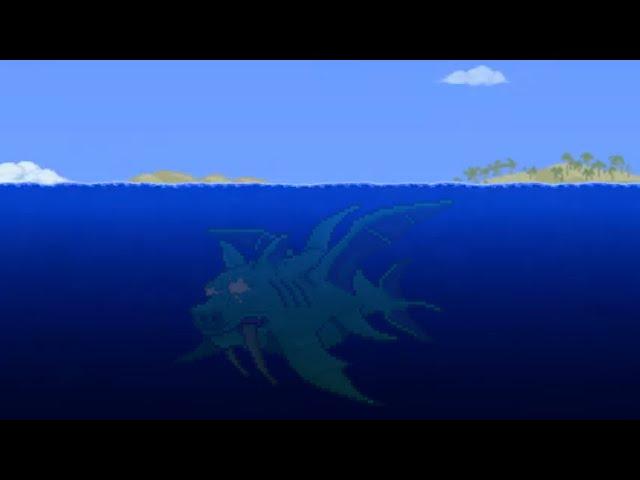 Terraria 1.4 Master Mode - Duke Fishron Boss Fight