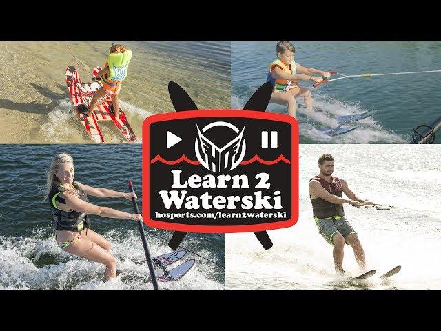 Waterskiing made easy! Waterski basics instructional by HO Skis