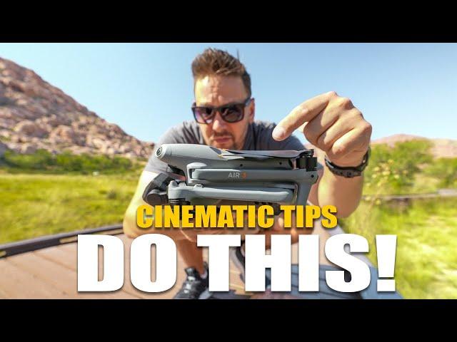 How I get cinematic DJI Air 3 footage | Super Easy