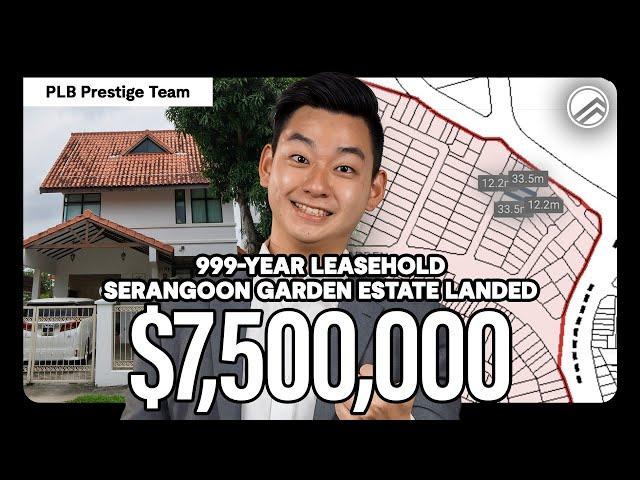 Serangoon Gardens Estate -2.5-Storey Detached Landed with 999-year Leasehold | $7,500,000 | ShawnTay