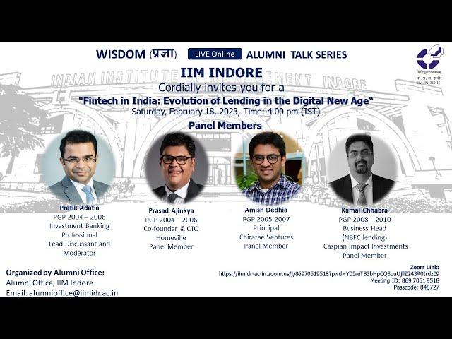Alumni Talk Series - Session 21 : Panel Discussion