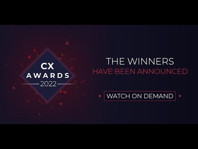 CX Awards 2022 - Final Ceremony