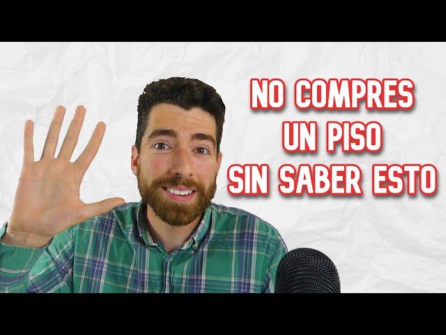 5 LECCIONES que debes saber ANTES de comprar un piso como inversor.