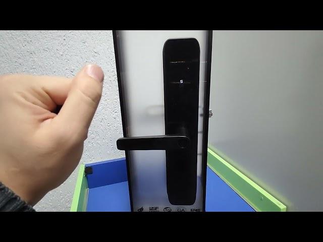 Умный замок для апартаментов HSU-8882TT-TH