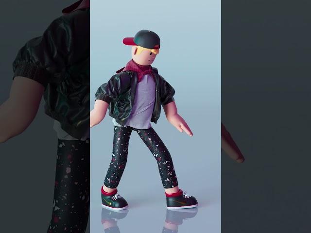 #c4d #redshift #marvelousdesigner #dance #leather