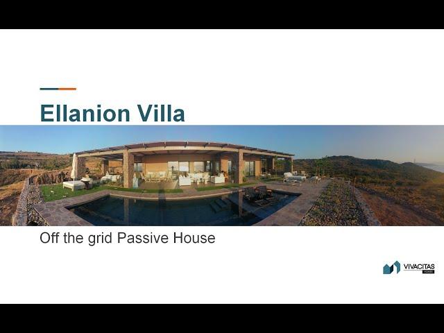 Ellanion Villa - Affordable, sustainable, autonomous Passive house Premium on Aegina Greece