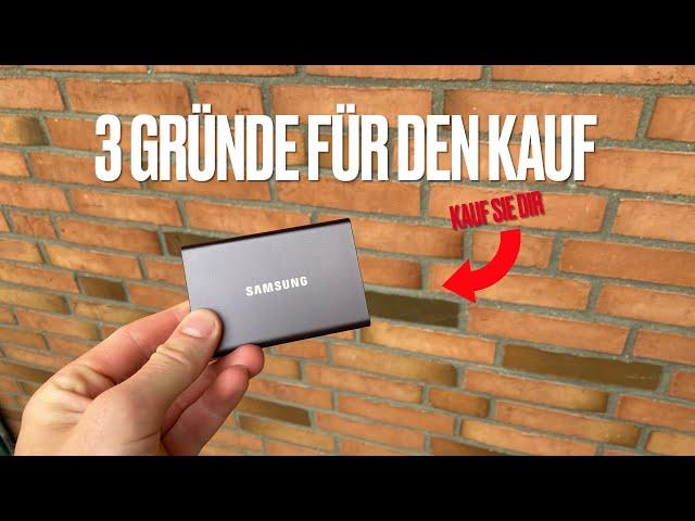 Die BESTE SSD️(Samsung T7)