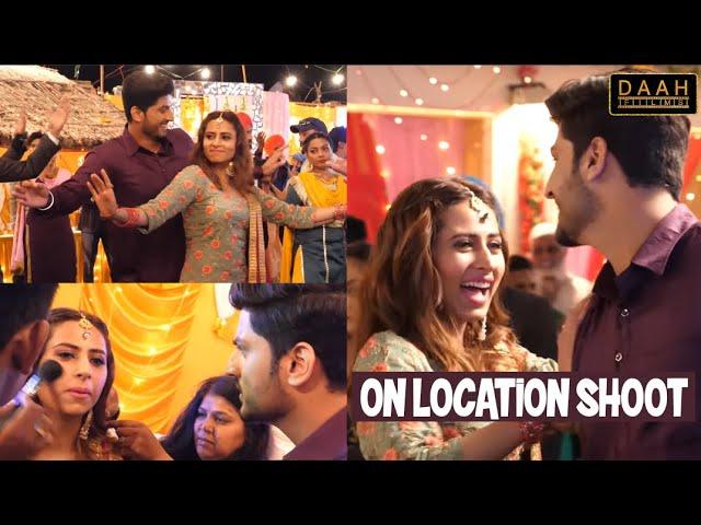 Surkhi Bindi On Location Shoot | Sargun Mehta, Gurnam Bhullar, Jagdeep Sidhu | DAAH Films