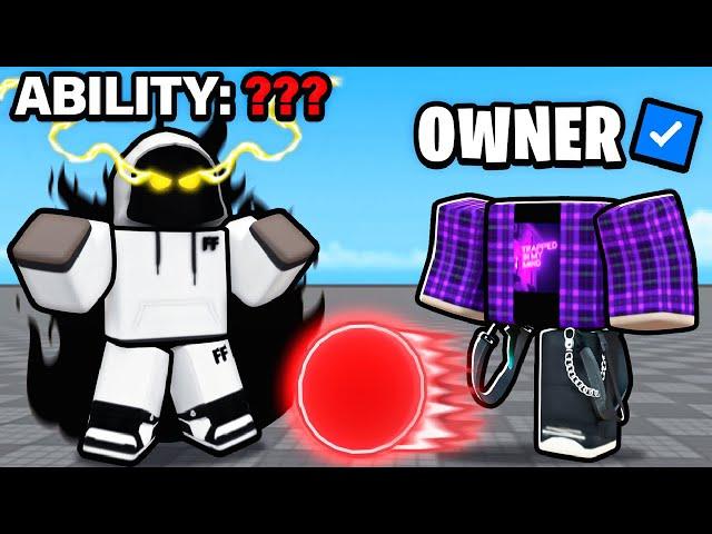 SECRET ABILITY Vs OWNER In Roblox Blade Ball