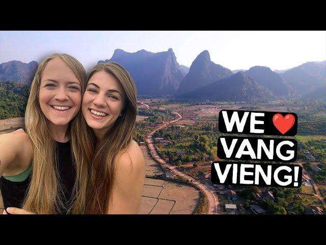 We're OBSESSED with VANG VIENG! Laos's Outdoor Adventure Hub!