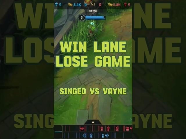 its about sending a message to every vayne solo laners  #singed #vayne #wildrift