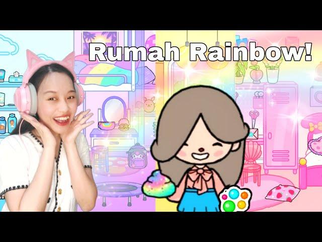 Dekor Rumah Serba Rainbow di Toca Boca! [Toca Boca Indonesia]