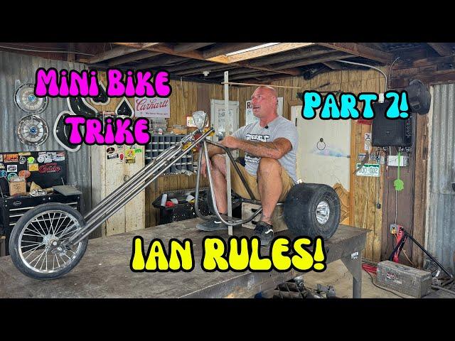 Mini Bike Trike Part 7! Ian Roussel Fabs The Rear Of The Trike 