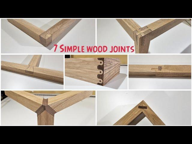 7 Simple Wood Joints - Which is Best?