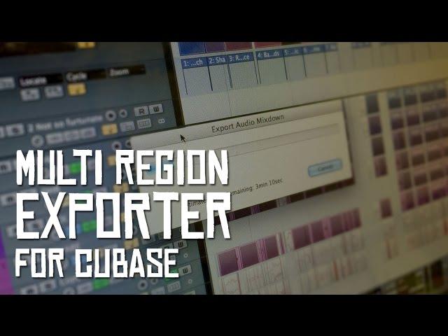 Multi Region Exporter for Cubase (HoboRec Bull Sessions #4)