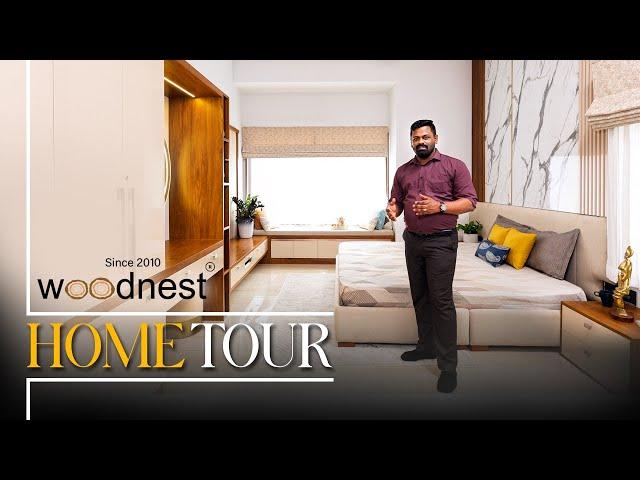 HOME TOUR | 4600 SQ.FT. | COLONIAL HOME | CHELAKKARA, THRISSUR | WOODNEST DEVELOPERS PVT LTD