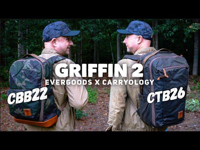 EVERGOODS x CARRYOLOGY Griffin 2 Collection: CTB26, CAP1, and CBB22! Oh MY!!