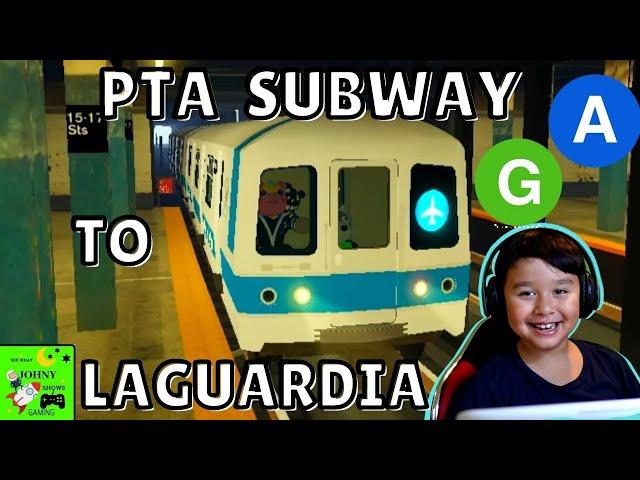 PTA Fifth Ave Subway Lines Roblox MTA Subway Game & Laguardia Airport Airtrain