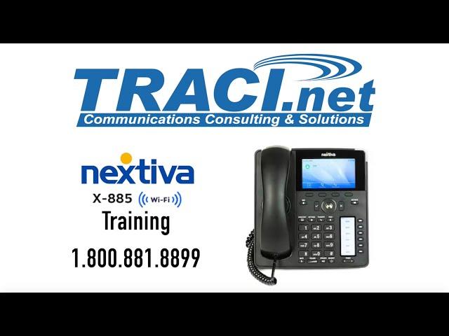 Nextiva X-885 Training Video