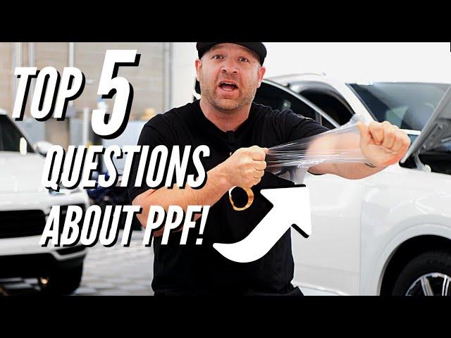 What is Clear Bra? Top 5 Questions About Paint Protection Film! (PPF)