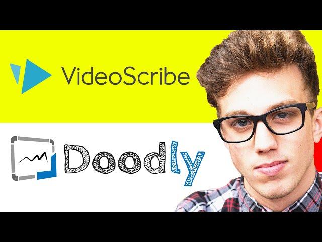 DOODLY vs VIDEOSCRIBE (Honest Review) | Best Whiteboard Animation Software