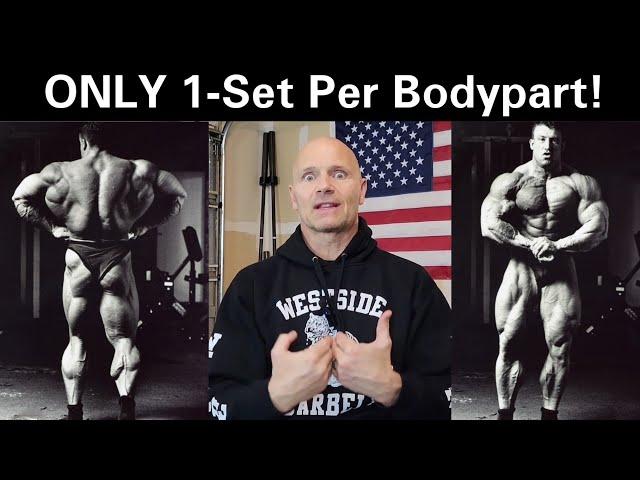 ONLY 1-Set Per Bodypart!