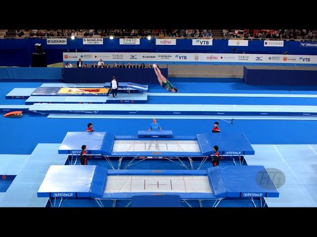 BAHAMOLAVA Valiantsina (BLR) W - 2019 Trampoline Worlds, Tokyo (JPN) - Qualification Trampoline R1