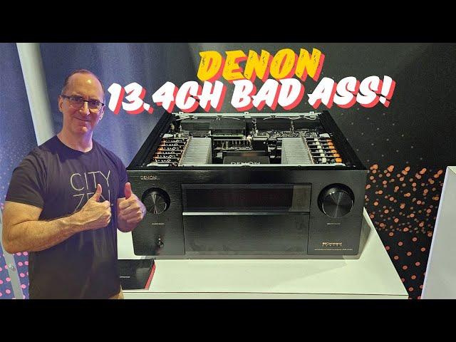 Denon AVR-A10H 13.4CH 8K AV Receiver First Look!