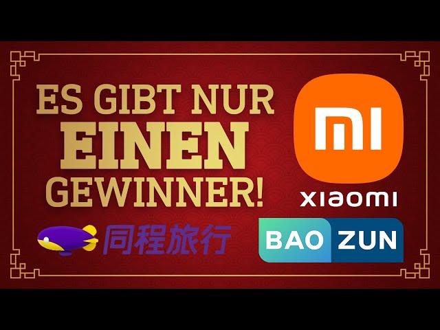 Xiaomi – Baozun – Tongcheng: DAS ist mein Favorit!