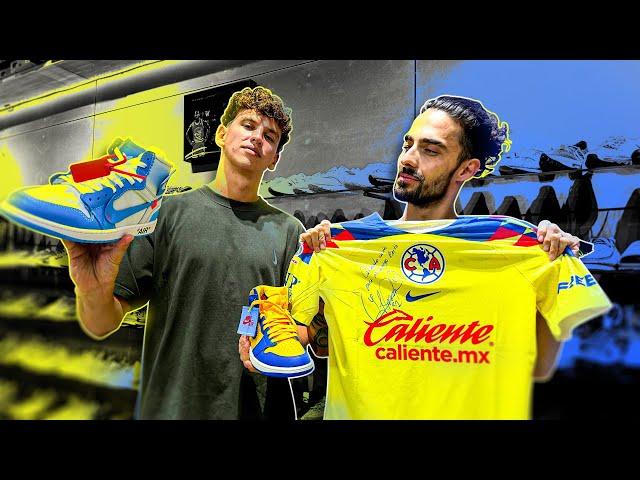 Igor Lichnovsky comprando sneakers EL FUTBOLISTA CON MÁS FLOW