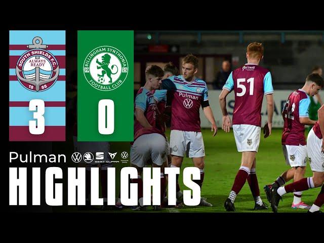 MATCH HIGHLIGHTS | South Shields 3-0 Billingham  | Sponsored by Pulman Group