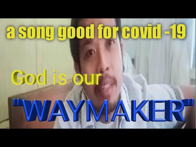 //WAYMAKER with lyrics and short exhortation (acoustic version)// God's love channel