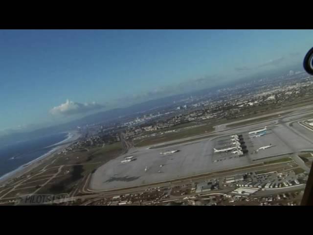 Pilotseye.tv - Lufthansa 747-400 -  Departure from KLAX [English Subtitles]