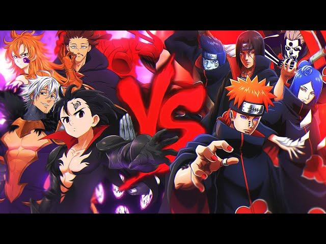 Akatsuki VS. 10 Mandamentos | Combate de Rimas (Prod. Hunter)