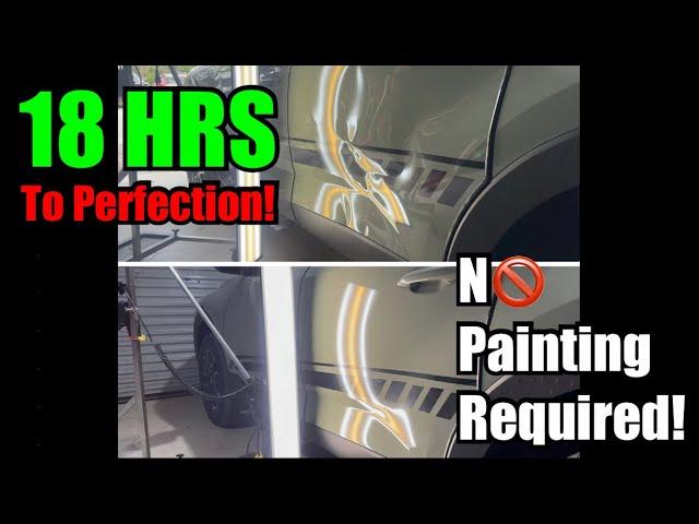 18 HOUR PAINTLESS DENT REPAIR MARATHON - TOOLS USED