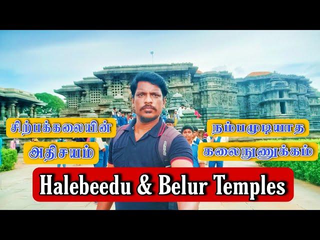 Halebeedu & Belur Temples-உலகின் தலைசிறந்த சிற்பங்களை காணசென்ற எங்களின்Weekend Trip#belur #halebeedu